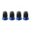 Aluminum Alloy Handlebar Plug Bicycle Handlebar Plug Road Folding Expansion Plug blue 5