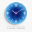 Modern Frameless Wall Clock with Tempered Glass, Quiet Quartz Movement, Battery Operated 5