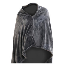 EUDIDV Soft Snuggle Blanket Heating Shawl Electric Blanket Charging Coral Fleece Warm Electric Shawl Pad Three-speed Warmth Wrapped