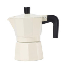 DOMELAY Espresso Maker Coffee Brewer Percolator Pot for Cafe Restaurant Camping White