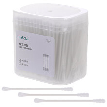 Cotton Swabs Makeup for Ears Wax Dedicated Organic White Log Paddle Paper Shaft Absorbent