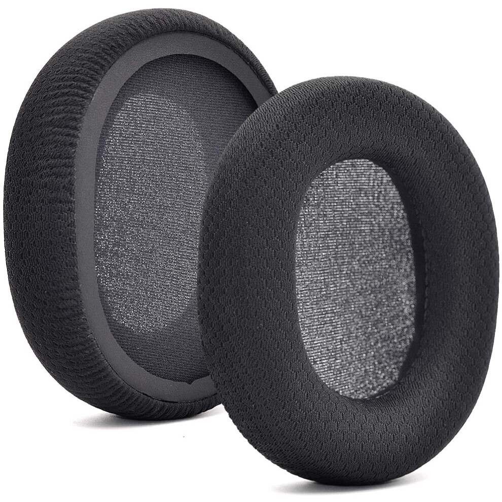 Arctis 3 / 5 / 7 / 9 Replacement Fabric Ear Pads Cushion Compatible With Steelseries Arctis 3 / Arctis 5 / Arctis Black 9389440866218