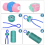 142Pcs Bobbin Thread Organizing Clips,70 Bobbin Holder Clips,32 Silicone Holder Bobbin Holders,40 Bobbin Thread Holders 3
