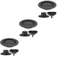 9 pcs Stainless Steel Sink Strainer Sink Stopper Garbage Disposal Strainer for Kitchen