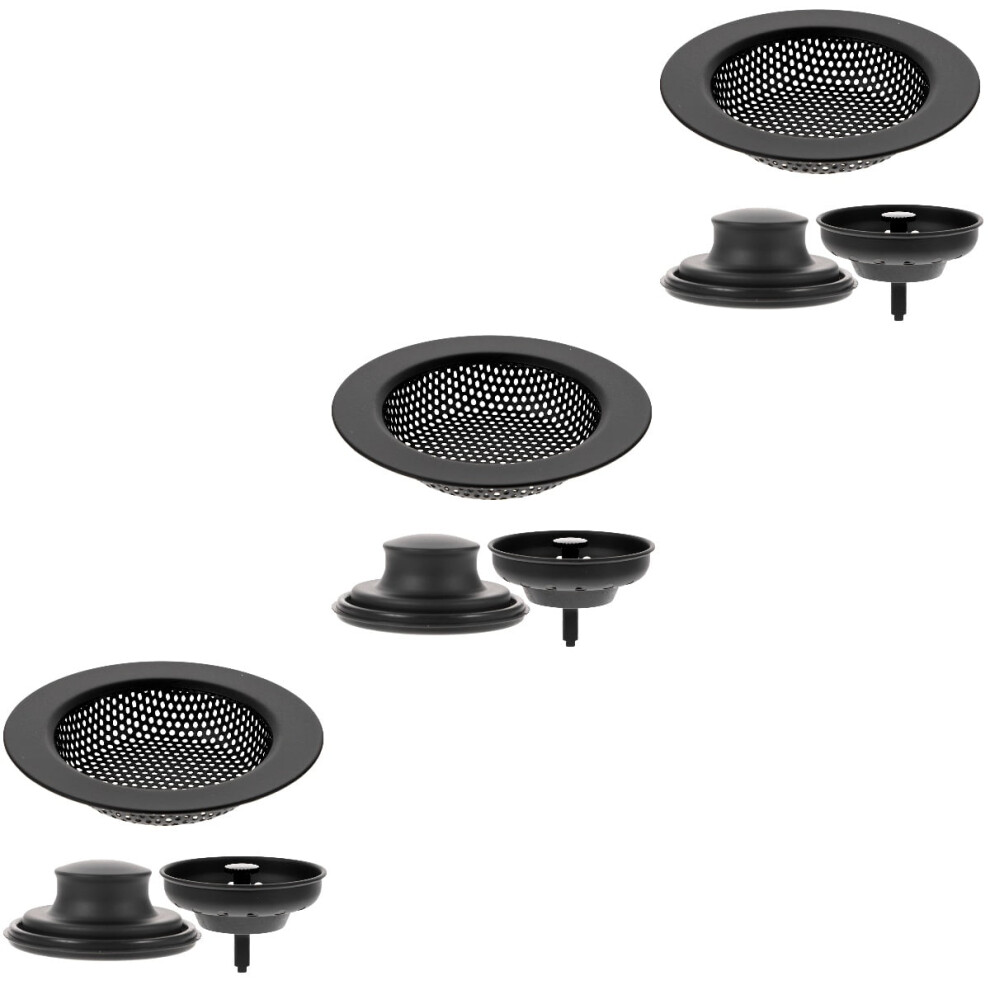 9 Pcs Stainless Steel Sink Strainer Sink Stopper Garbage Disposal Strainer For Kitchen 9389440588301