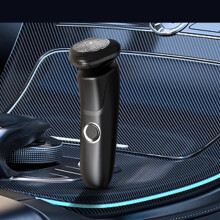 Ruhiku GW Electric Shaver for Men, Single Head, Cordless Rechargeable Wet & Dry Waterproof Rotary Razor, Portable Ideal Gift for Him