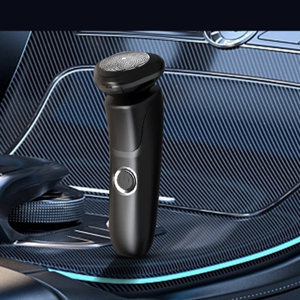 Ruhiku GW Electric Shaver for Men, Single Head, Cordless Rechargeable Wet & Dry Waterproof Rotary Razor, Portable Ideal Gift for Him