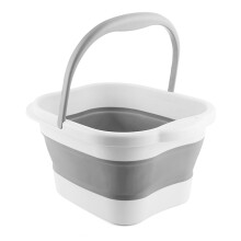 Convenient Foldable Foot Soaking Tub: 13L/15L Foot Bath Bucket with Portable Handle for Home Bathroom