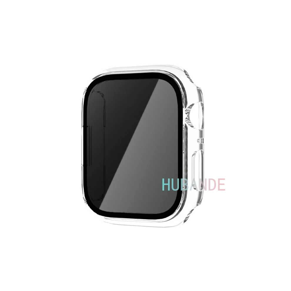 Glass+Case For Compatible With Apple Watch 40Mm/41Mm/42Mm/44Mm/45Mm/46Mm/49Mm, Screen Protector For Iwatch Series 4-10, Ultra, Se, 10 9389440674486