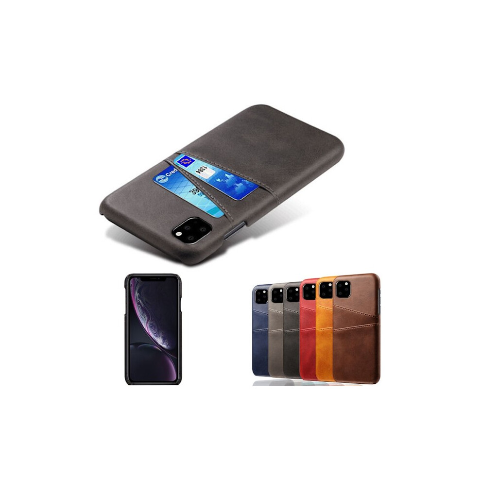Card Holder Compatible With Iphone 12 Case Mobile Case Cutout For Charger Headphones - Compatible With Iphone 12 / 12 Pro Black 9389440674141