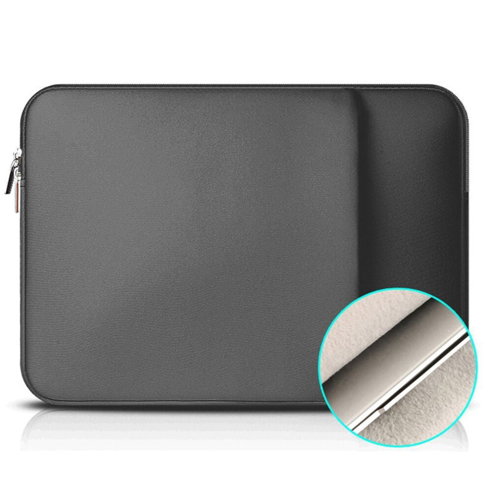 Colorful Dual Zipper Universal Waterproof Pouch Carrying Bag Laptop Sleeve Case Notebook Cover 13.3 Inch Grey 9110895399262