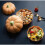 Pumpkin Snack Holder with Dividers, Larger Orange Snack Tray, Stackable Snack Bowl Container 1