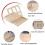 Wooden Tabletop Easel with MultiCompartment Storage, Adjustable FourSpeed Angle Portable Sketchbox 4