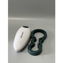Electric Can Opener with OneTouch Operation, Smooth Edge Cutting, Safe for All Can Sizes, White