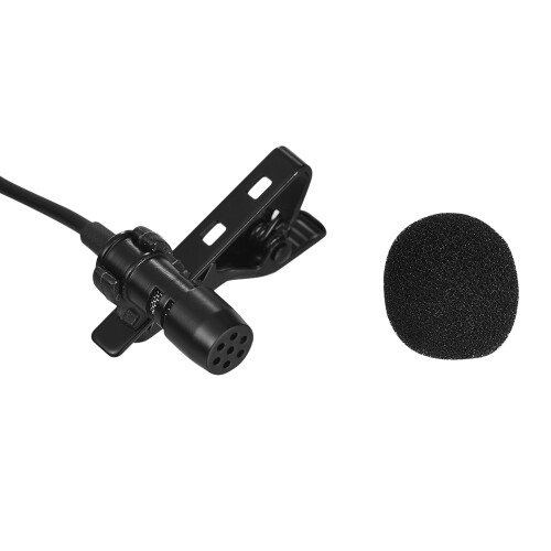 Andoer 20ft Omnidirectional Dual-head Lavalier USB Mic for PC & Mac 2