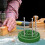 Drill Bit Storage Box with 360 Rotating Access, 100Hole Large Capacity PP Organizer Green 5