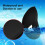 10Pcs Black Neoprene Iron Covers with Interchangeable Number Tags 8