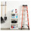 4 Shelf Fixed Height Solid Light Duty Storage Unit 12 x 24 x for Home, Garage, Basement, & Laundry, White (2 Pack) 2