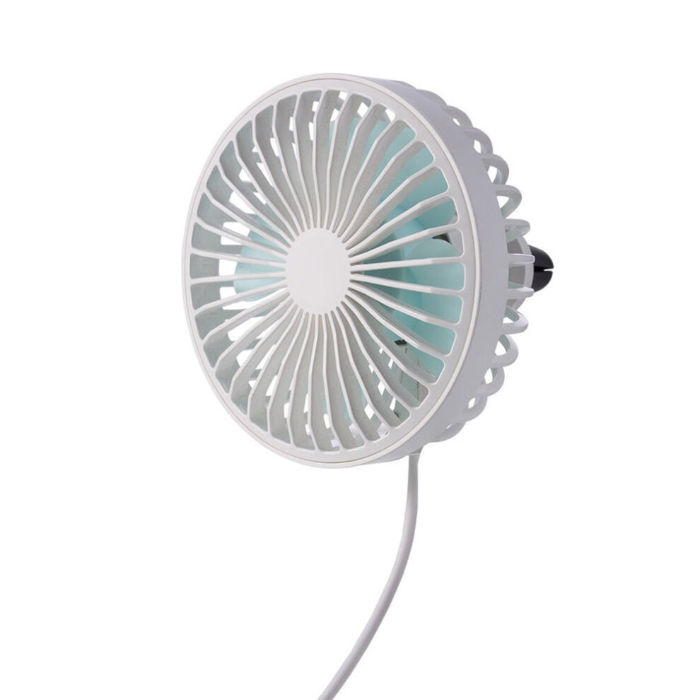 Car Fan Usb Fan With Night 360 Rotating Clip Fan For Car Truck Suv Rv Light 9389440417137