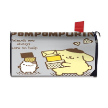 Sanrio Animation mailbox cover both sides customized, personalized post box cover standard size garden courtyard outdoor decoration-25.5Inch*21Inch