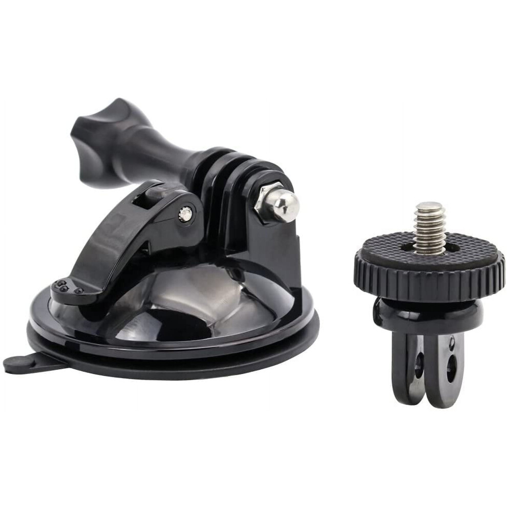 1/4 Thread Car Windshield Camera Mount For Apply Gopro Hero 9/8/7/6/5/4/3+/3/2/1 9389440815742