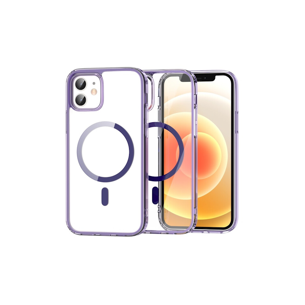 Colorpop Compatible With Iphone 12/12 Pro Case Ch Magsafe Transparent/ Purple 9389440817135