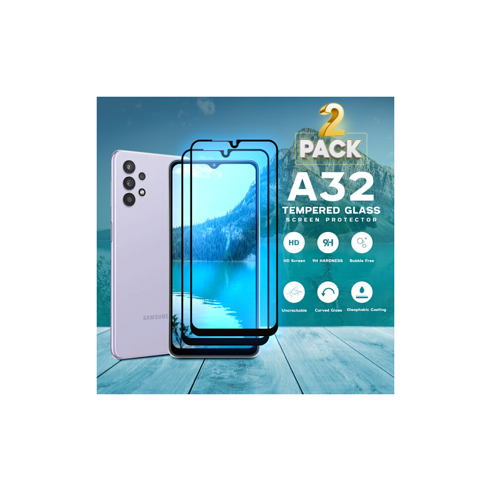 Pack Compatible With Samsung Galaxy A32 5G - Tempered Glass 9H - Super Quality 9389440816671