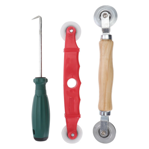 Eease Screen Roller Tool Set for Installing Mesh Screens and Window Spline 2