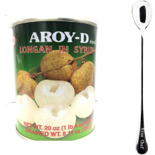 CAN plus Long Handle Spoon (Longan in Syrup, 2 Pack)