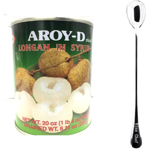 CAN plus Long Handle Spoon (Longan in Syrup, 2 Pack)
