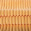 Phantoscope 20" x 20" Modern, Contemporary, Transitional Orange Striped Polyester Throw Pillow , ( 2 Count) 4