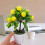Realistic Bonsai Artificial Lemon Tree Fake Fruit Tree Home Table Centerpiece 6