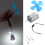 DC Motor DIY Kit Small Motor Micro Wind Turbines Small Motor Blades Generator 4