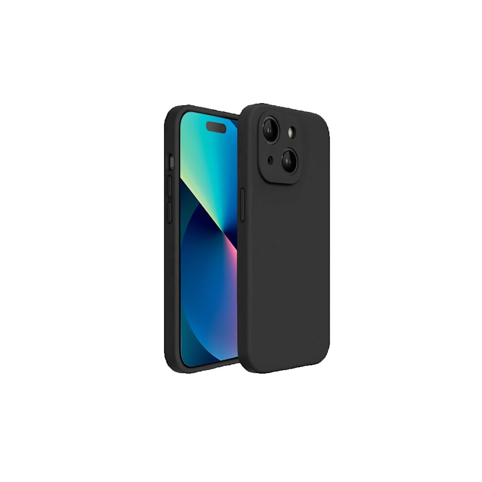 Compatible With Iphone 13 Matte Case - With Camera Protection Black 9389440868199