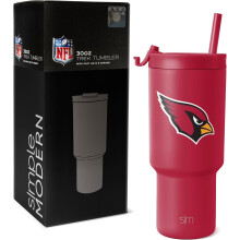 NFL Trek Tumbler 30oz - Flip Lid with Straw - Leak Proof, Dishwasher Safe Water Bottle