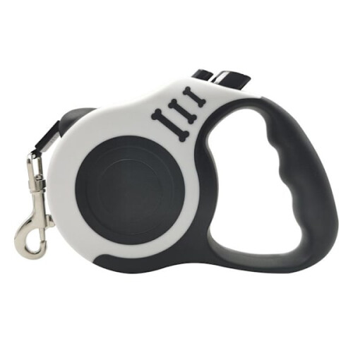 Flexi leash, 5 m - White White White White