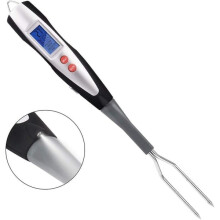 Meat Thermometer Fork Barbecue Fork with Thermometer Digital Barbecue Fork Thermometer Digital Cooking Fork Instant Read Fork Suitable