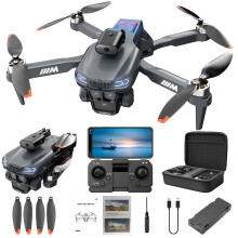 Viflosae FPV Drone with ESC Camera, Brushless Motor, Cool Lights, 2.4G RC Quadcopter with Altitude Hold & Obstacle Avoidance