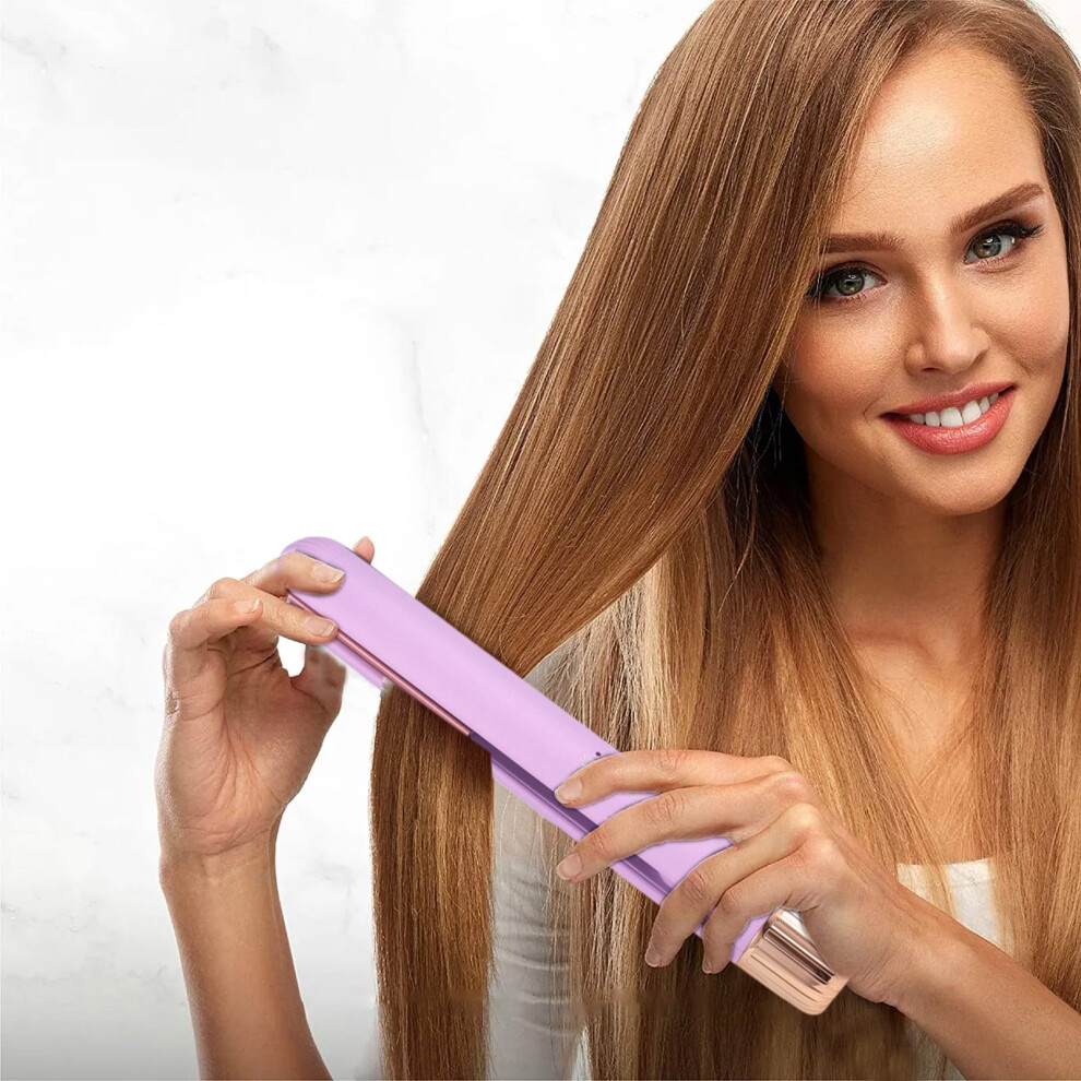 Jacenvly Christmas Decorations Indoor Clearance, Curling Wand Compatible with Negative Ion Hair Straightener, Fast Heating for All Hair Types