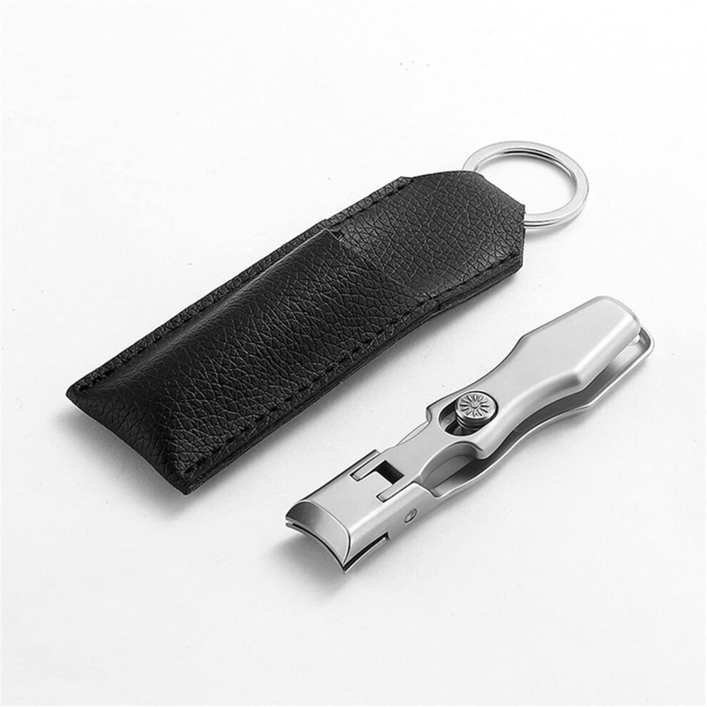 Fankiway Stainless Steel Large-Opening Nail Clippers, Compatible with Elderly & Multifunctional Use, Portable Home Tool