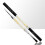 2in1 brush - Jelly size: #8 + Decor size: 1 Black 1