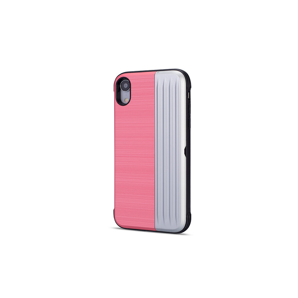 Exxo Protective Case With Card Slot For Compatible With Iphone Xs Max Pink 9389440278325