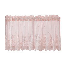 Lace Floral Lace Curtains Kitchen Coffee Curtains Bedroom Rod Curtains Lace Short Curtains Lace Curtains 54 X 24 Inches 1Panels