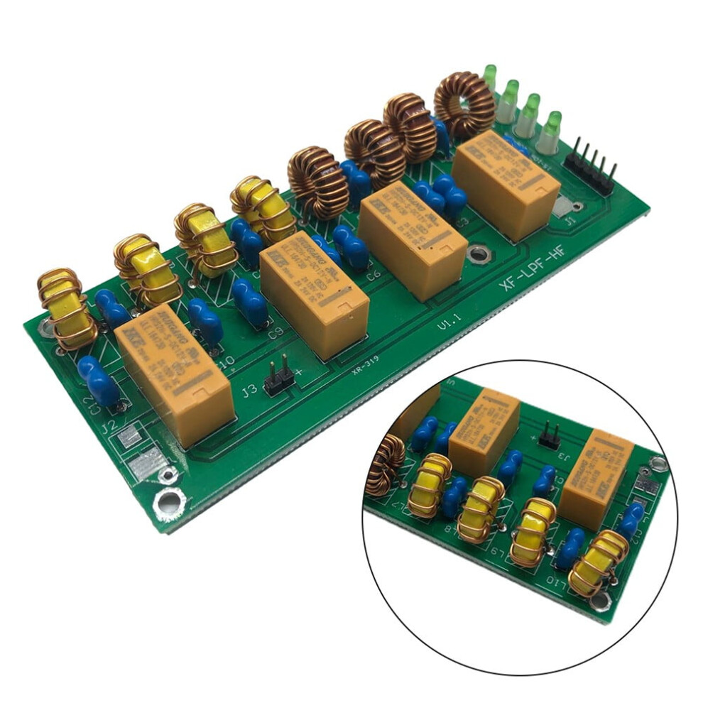 3.5Mhz-30Mhz Hf Low Pass Filter Lpf 100W For Shortwave Radios Assembled 9389440422483