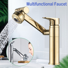 Summer Savings Clearance 2024! TUOBARR All Copper Cold And Hot 360 Degrees Rotate Kitchen Faucet Two Function Faucet