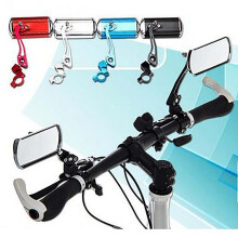 Uclet Bike Accessories 2 Pack Rearview 360 Adjustable Bending For Ride Safely Electric Moped Cycling