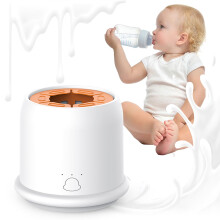 JLFNYA Portable Bottle Warmer with Shake Function, Compatible with Baby Bottles, Uniform Heating for Breastmilk & Night Feeds