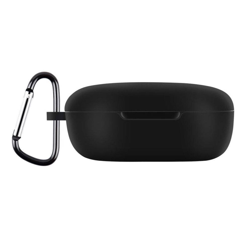 Jixopn Earphone Case Portable Headphone Case Cover Silicone Dustproof With Carabiner Accessories For Redmi Buds 4 Lite Black/White/Red 9389440821330