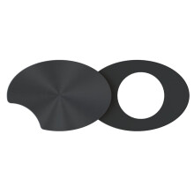 Sexagesimo UKCOCO 2 in 1 Camera Privacy Cover for Mobile Phones and Laptop Black