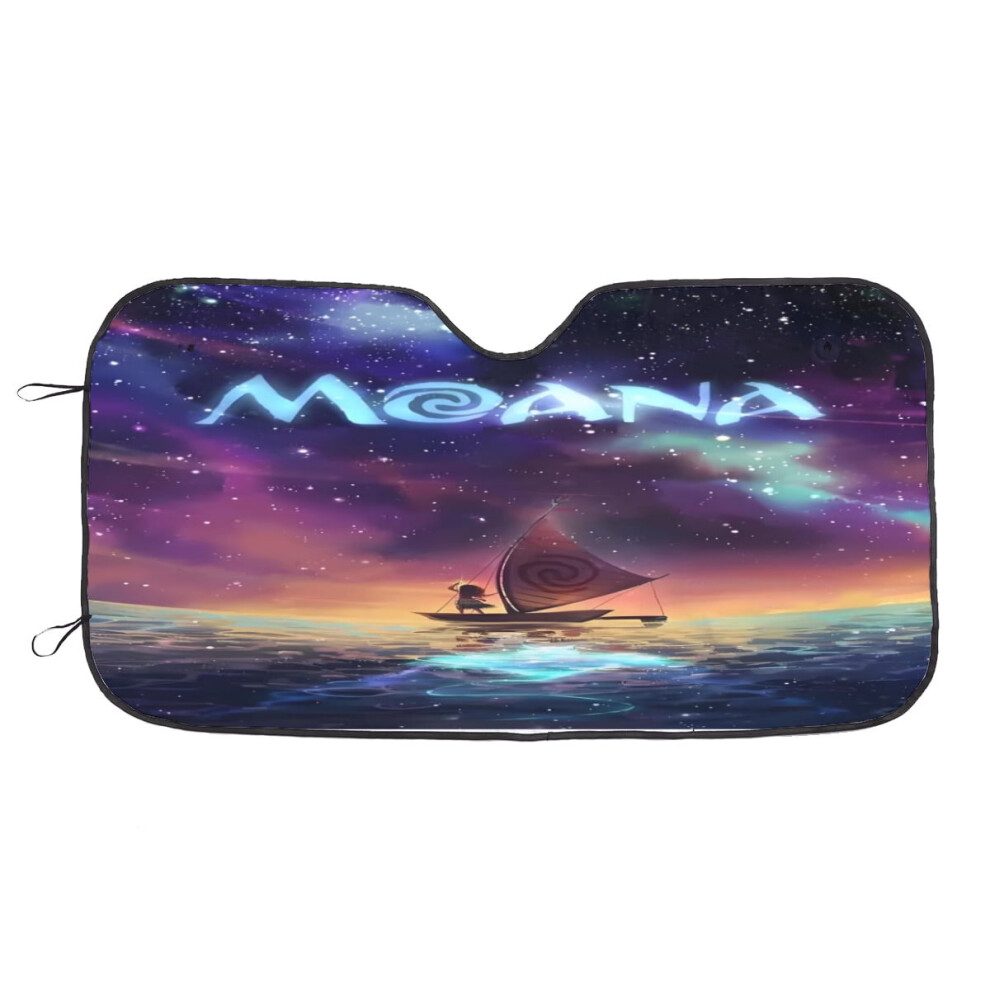 Moana Car Windshield Visor Personalized Car Visor Uv Protection Cover For Most Models, Suv-M 9389440823532